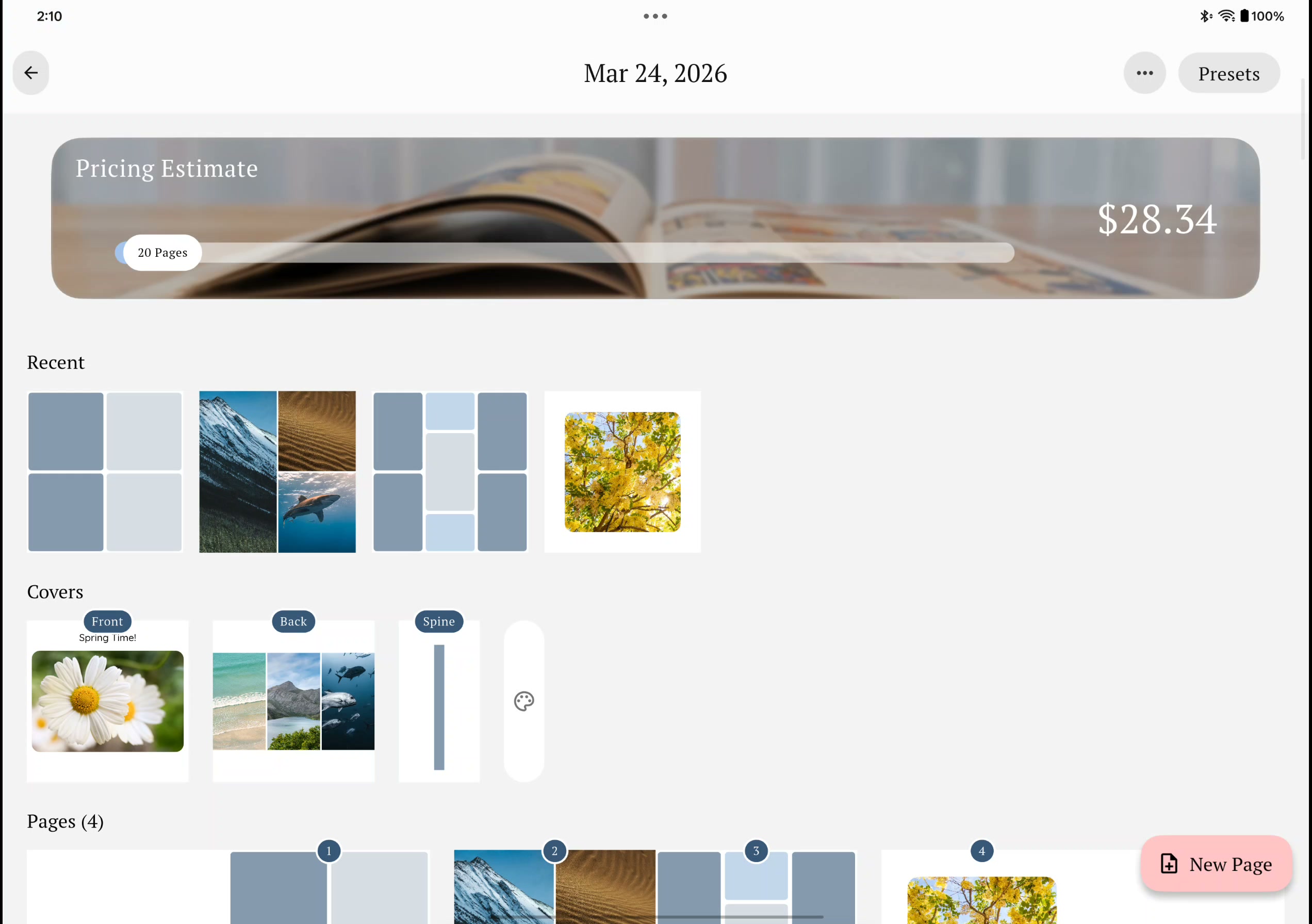 Selecting a Layout: Customize Every Page of Your Photo Book